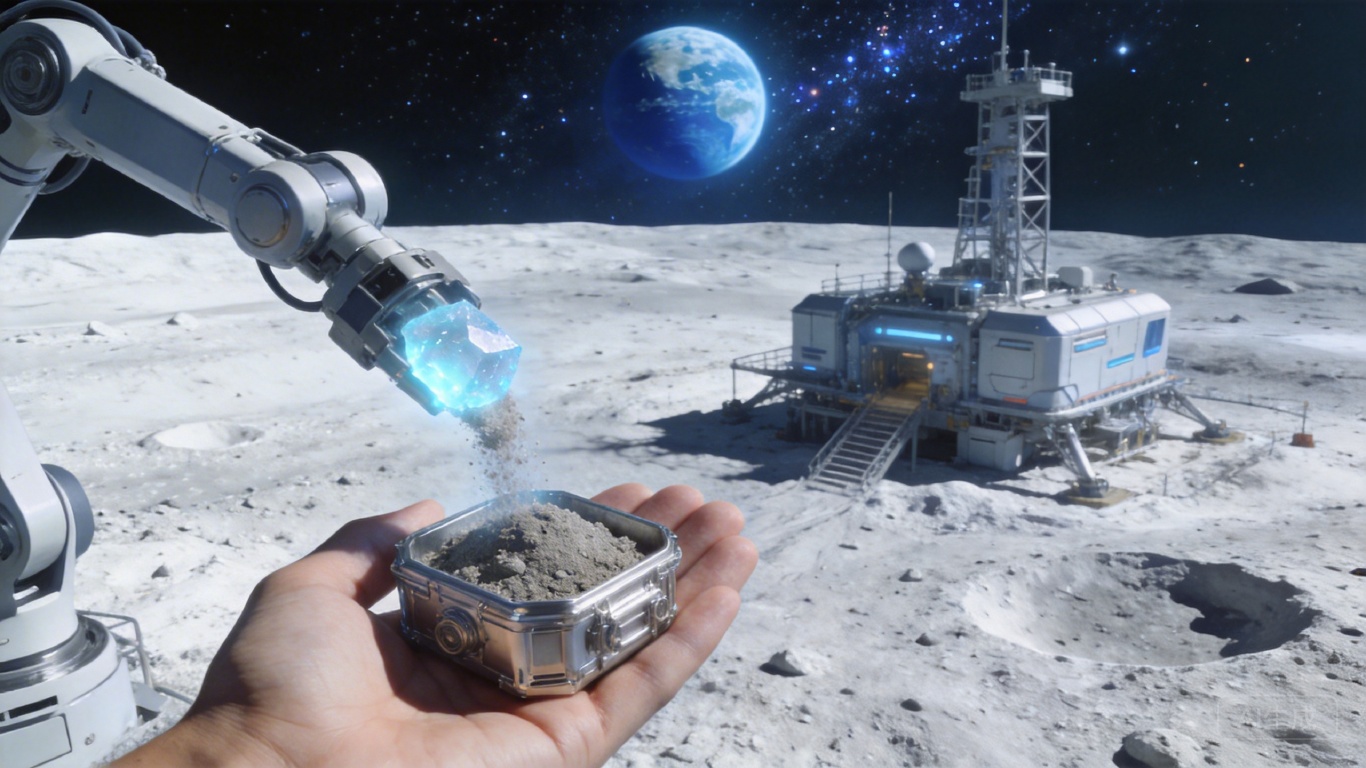 月球氦-3开采:暴富梦撞上法律伦理墙