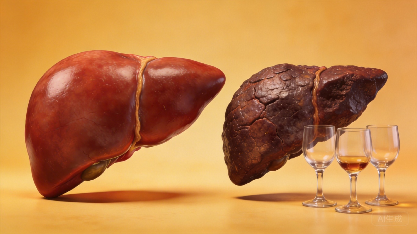 每月一次大醉,MASLD患者肝纤维化风险翻三倍