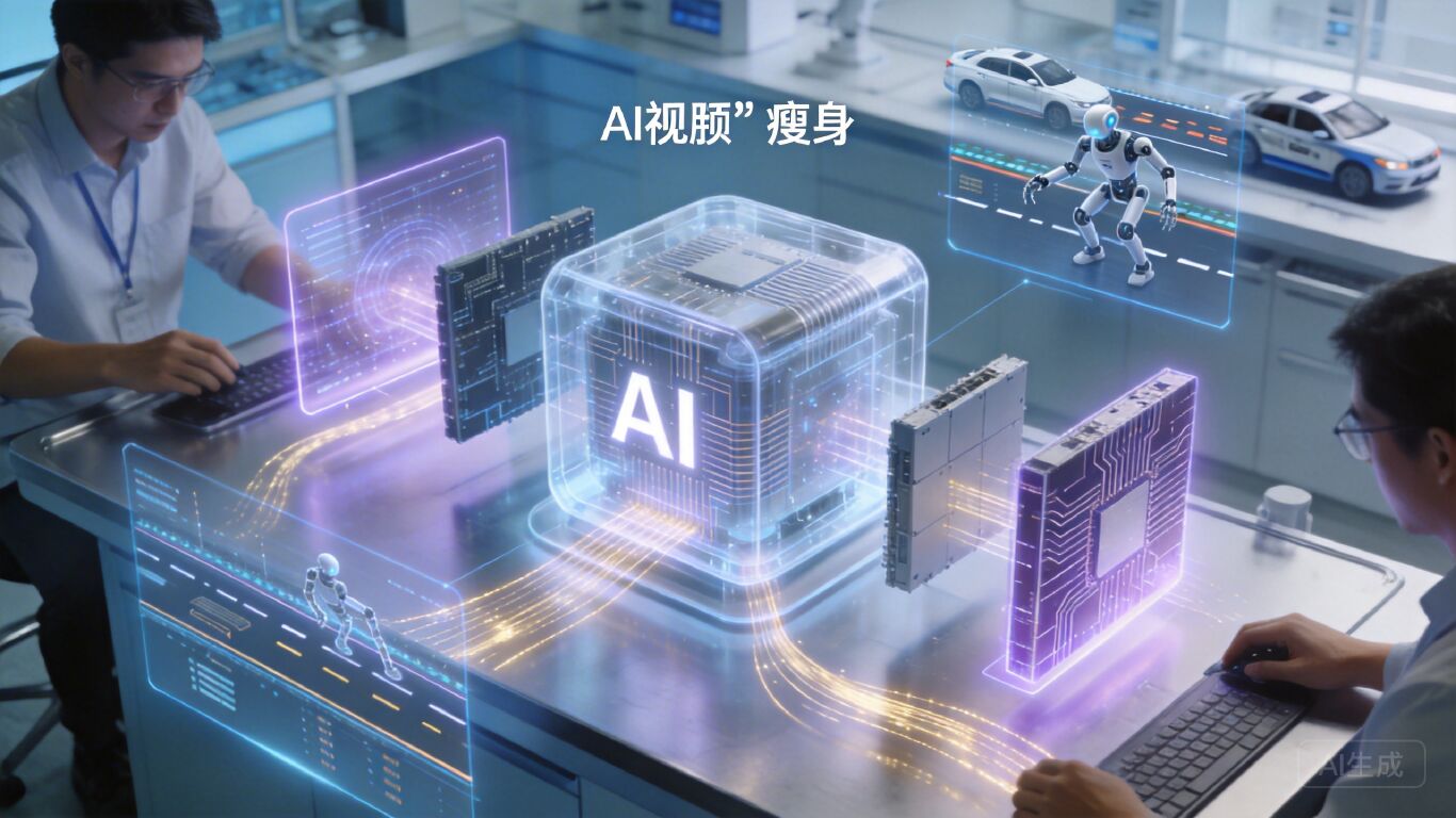 AI视频要成世界模拟器,先过效率这关