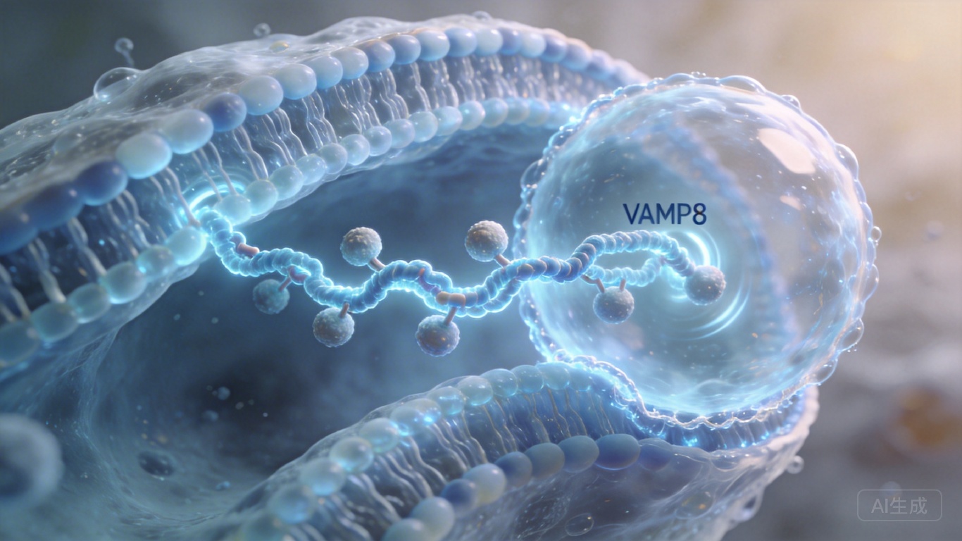 VAMP8不直接管内吞,却决定着内吞的效率