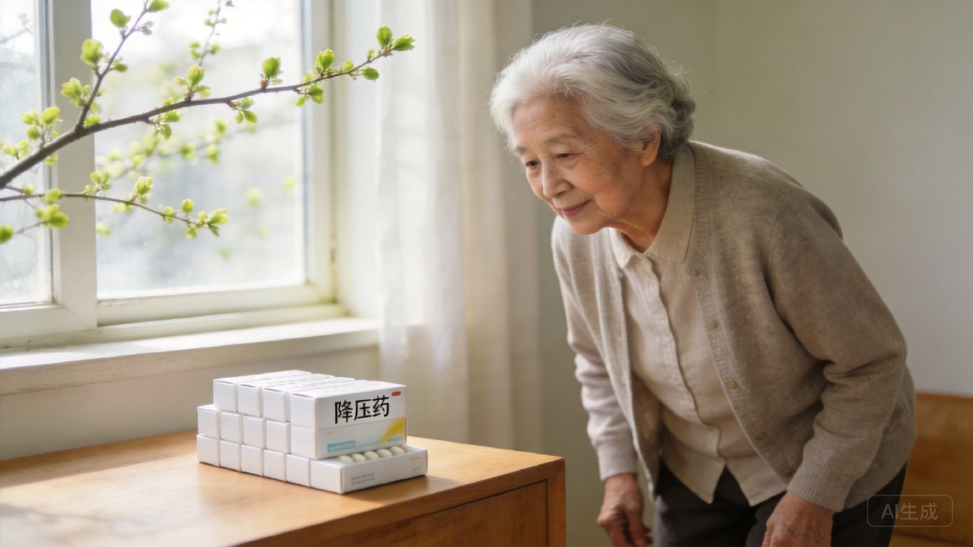 春天减降压药,62岁老人突发脑出血