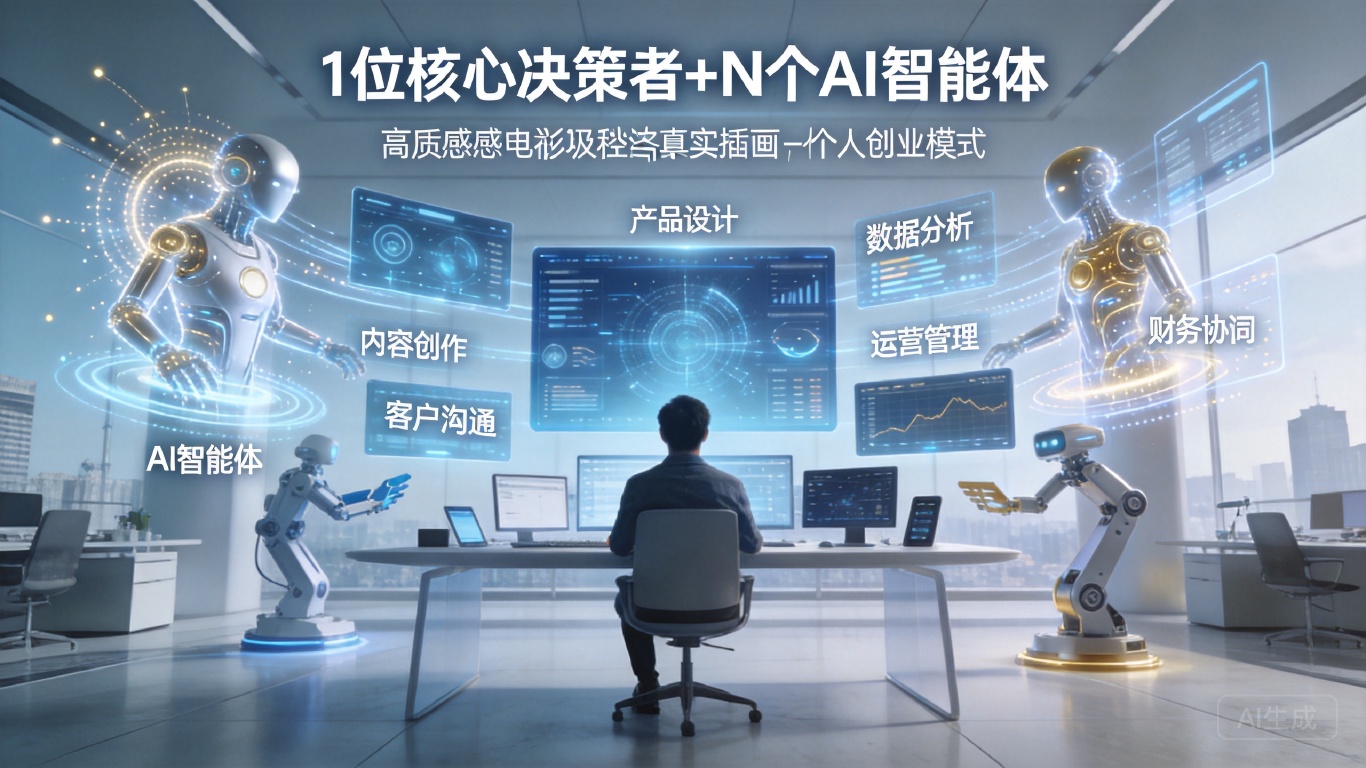 广东力挺AI“一人公司”,轻资产创业的范式革命来了?