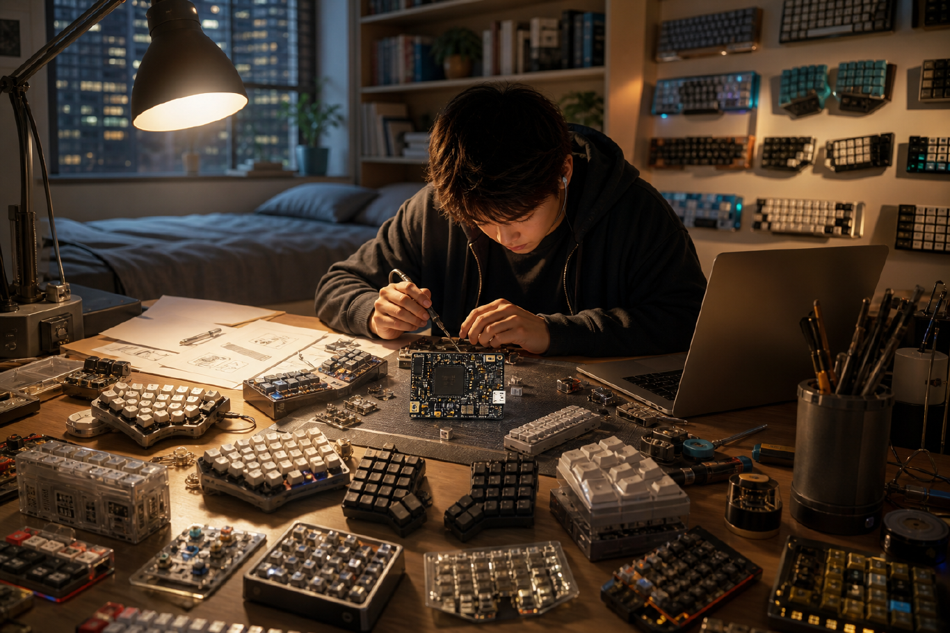 一块小芯片,把无线键盘续航拉到数周