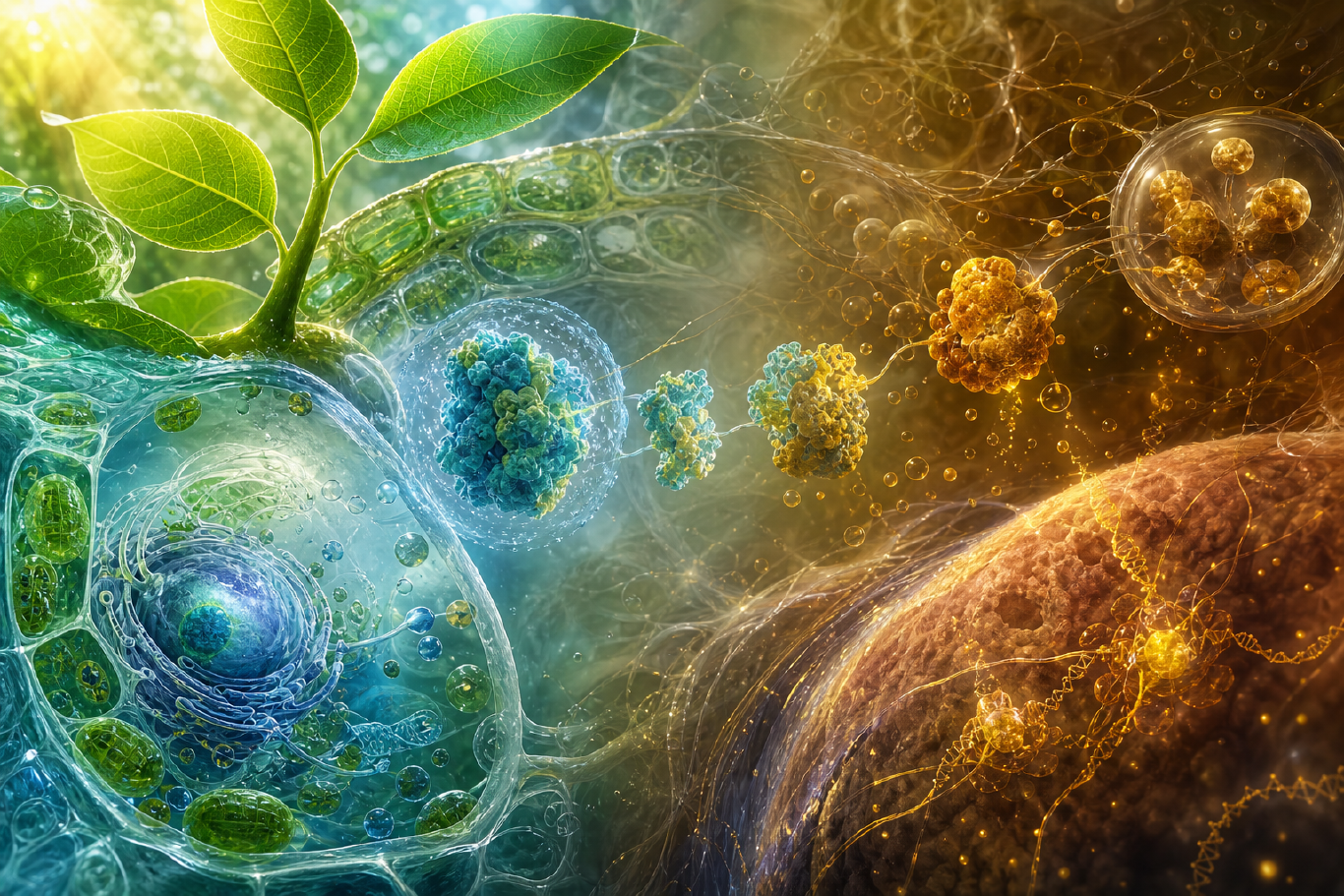 植物抗旱的秘密:细胞里藏着个分子湿度计