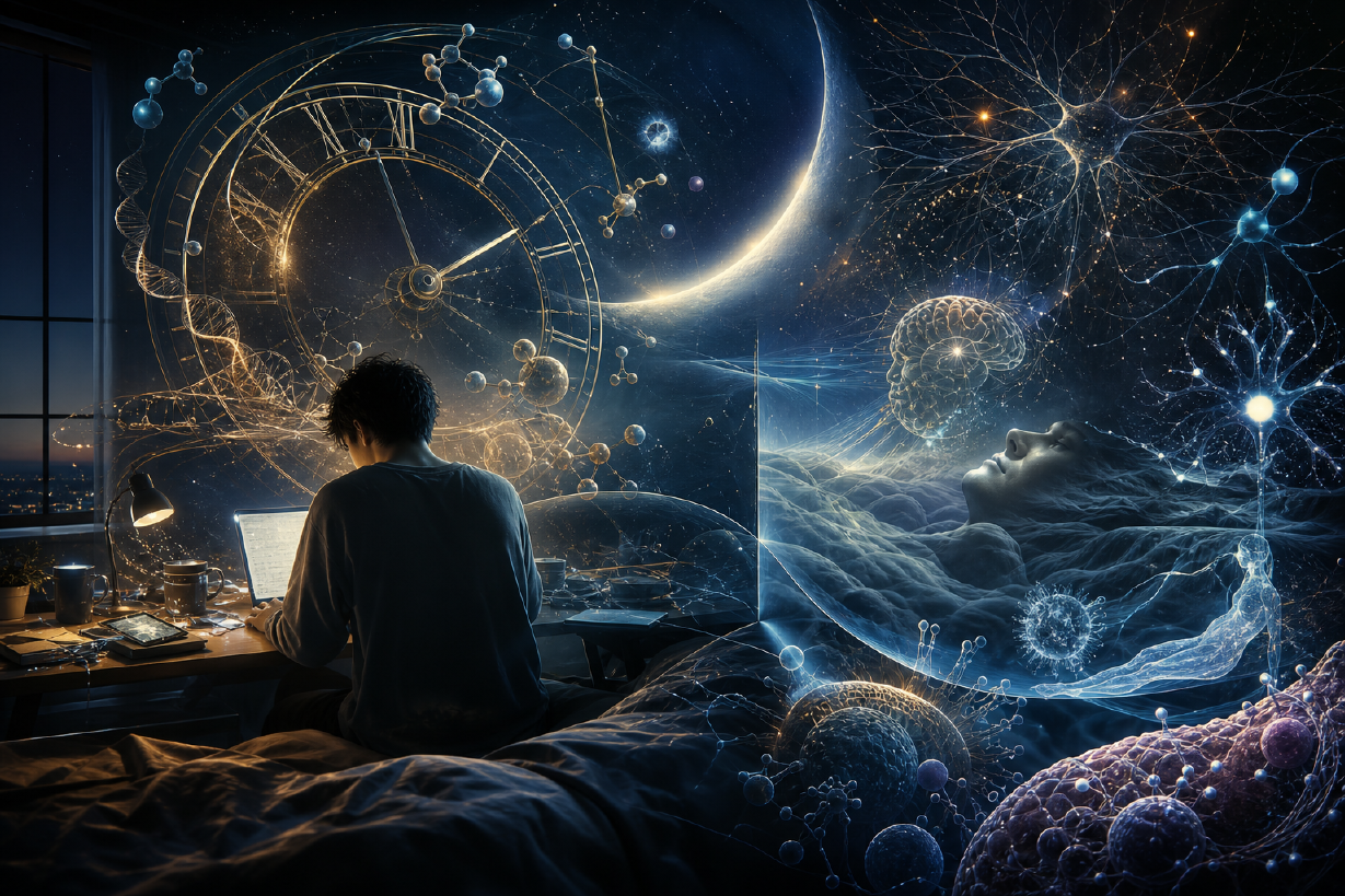 熬夜成瘾:如何科学偷睡眠?