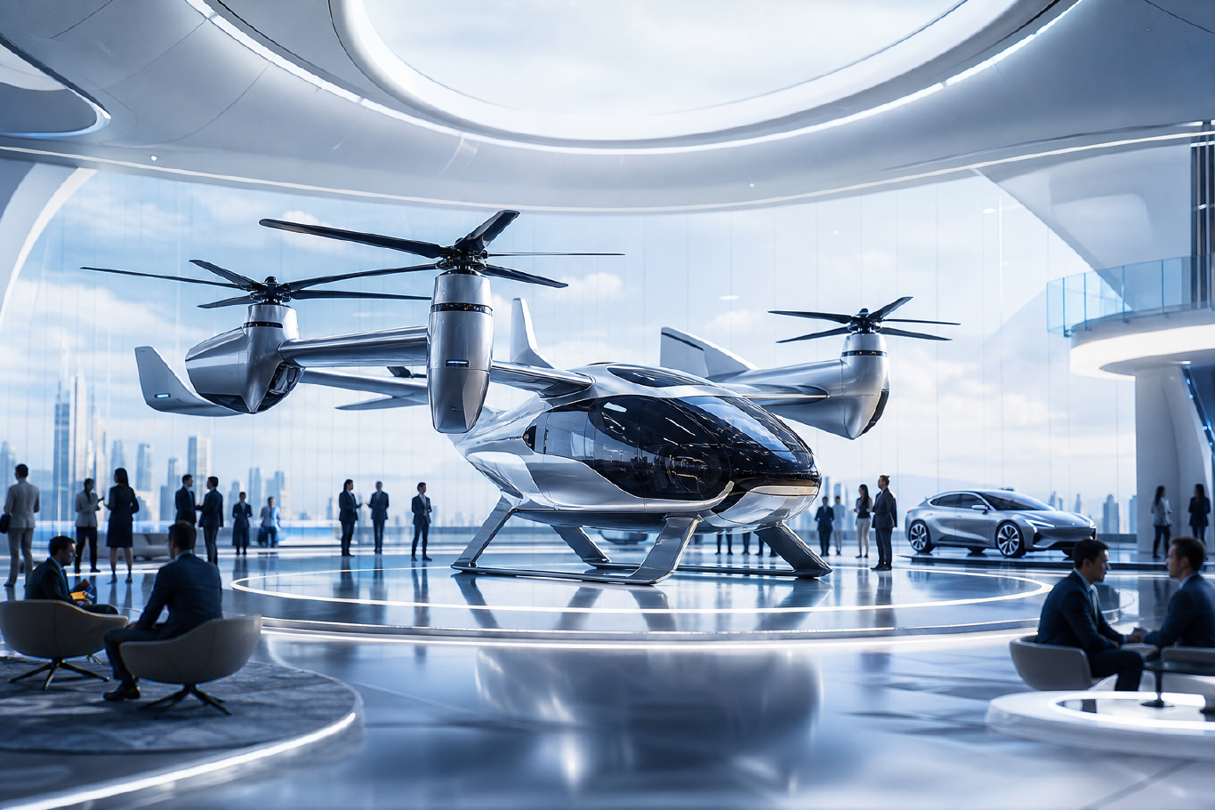 增程全倾转eVTOL,把空中通勤拉到眼前