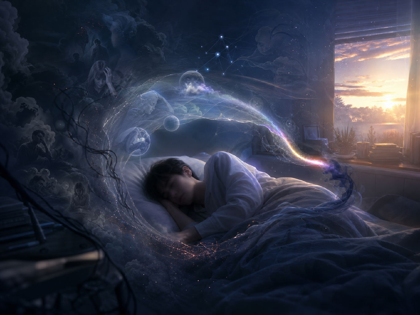 带着坏情绪睡觉,会偷走你的REM睡眠