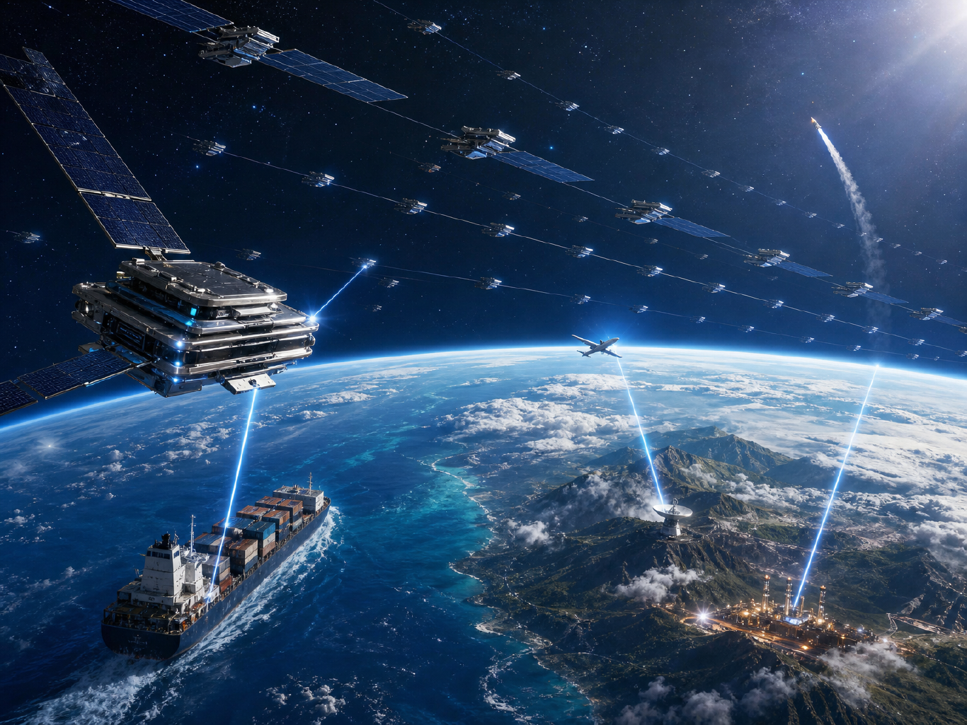 千帆赶星链:太空轨道上的全球通信争夺战