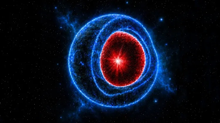 法兰克福大学首次揭示:垂死恒星或内部诞生新宇宙,而非黑洞