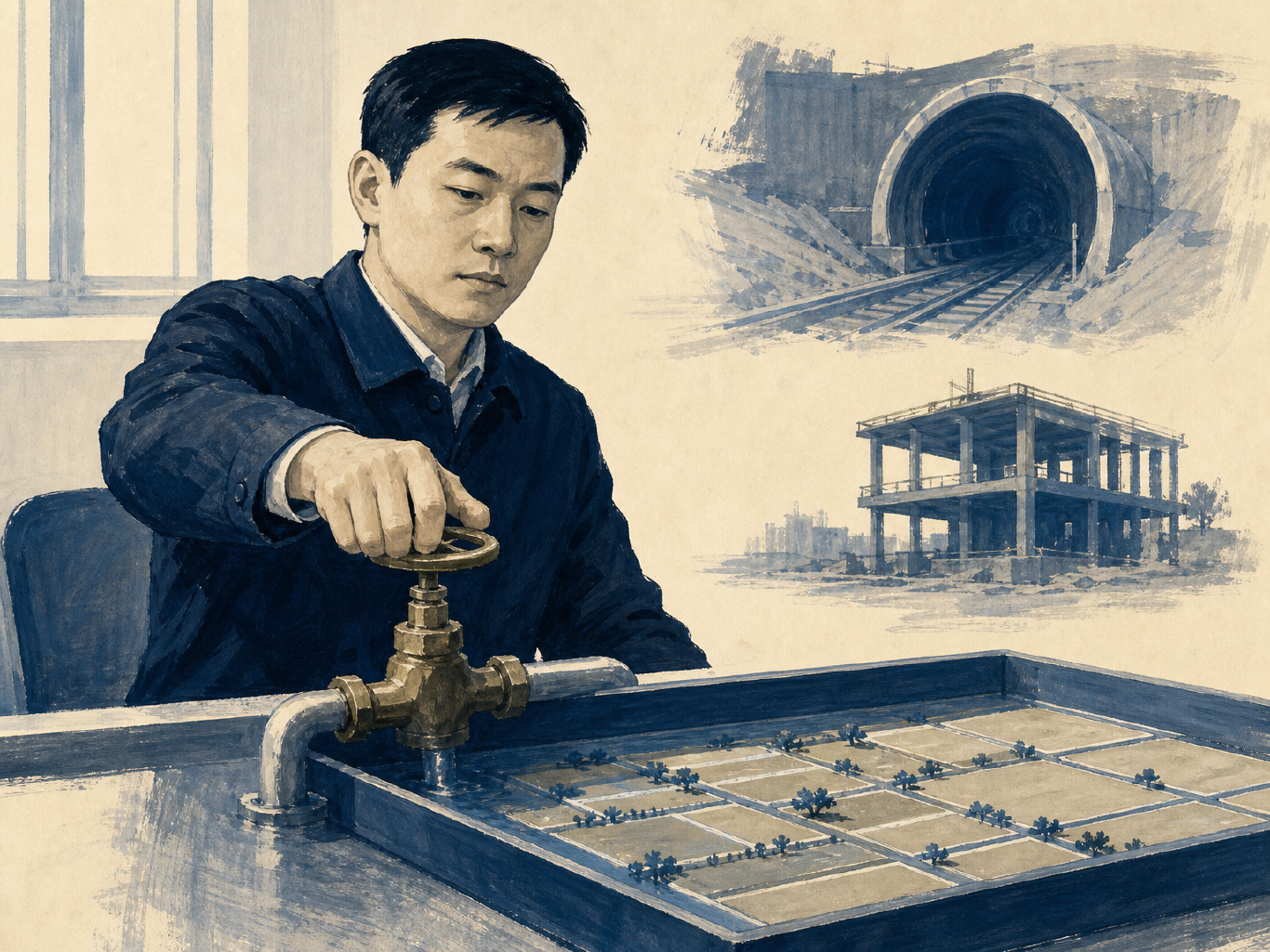 卖地收入暴跌近三成,这次拧紧水龙头的是政策而非市场
