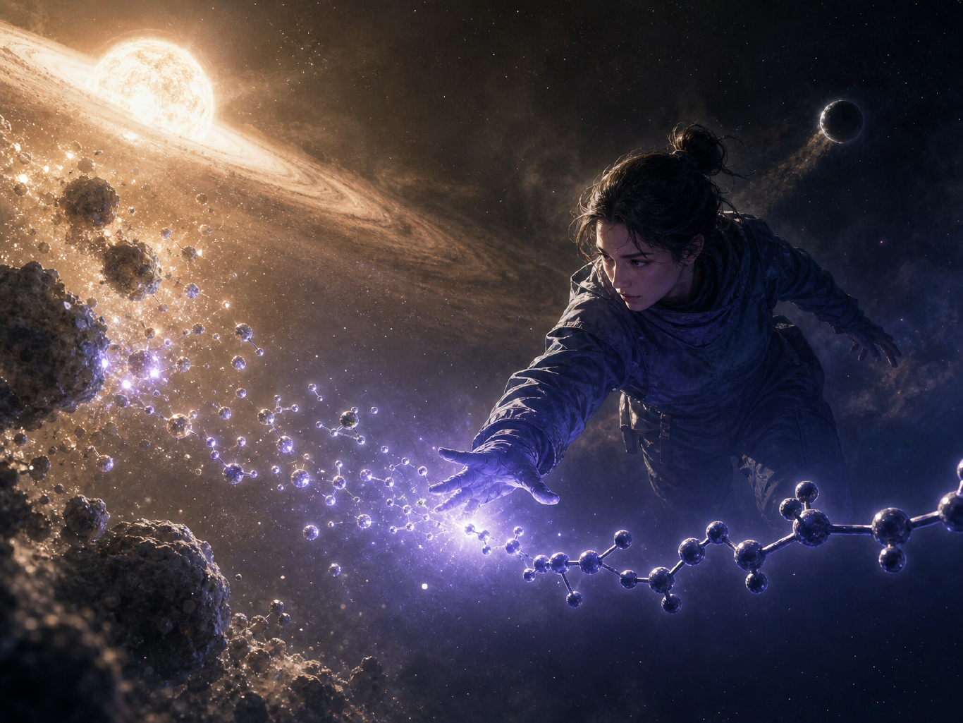 濒死恒星尘埃剥落,释放的甲基自由基竟是宇宙碳骨架的焊工