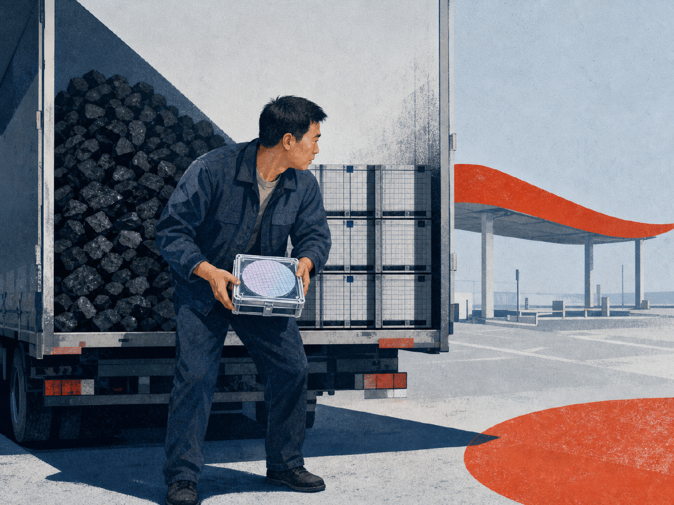 中国物流的静默转身:路上跑的从煤变成了芯片
