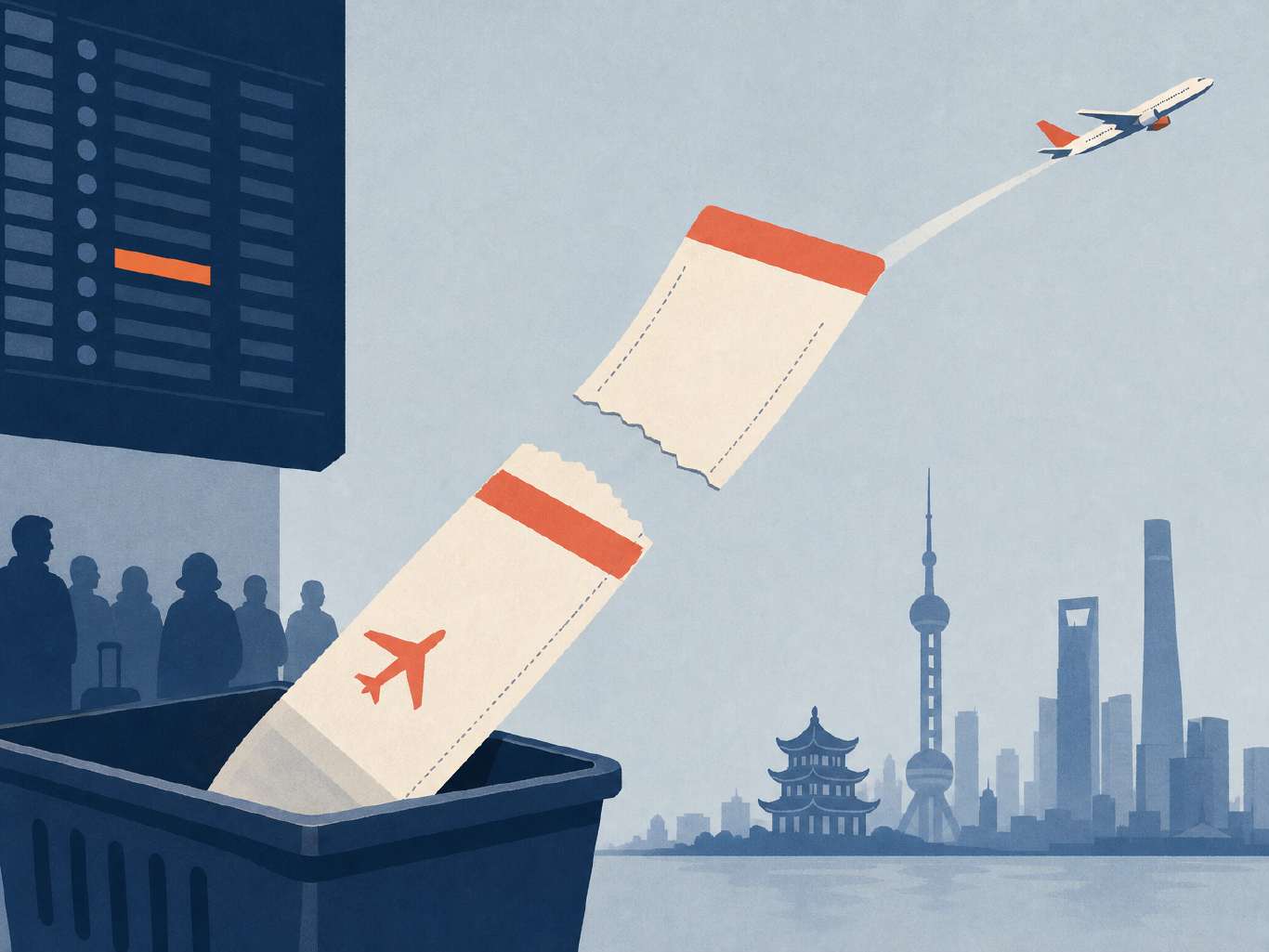 国庆机票跳水:为什么昨天2000今天只要800