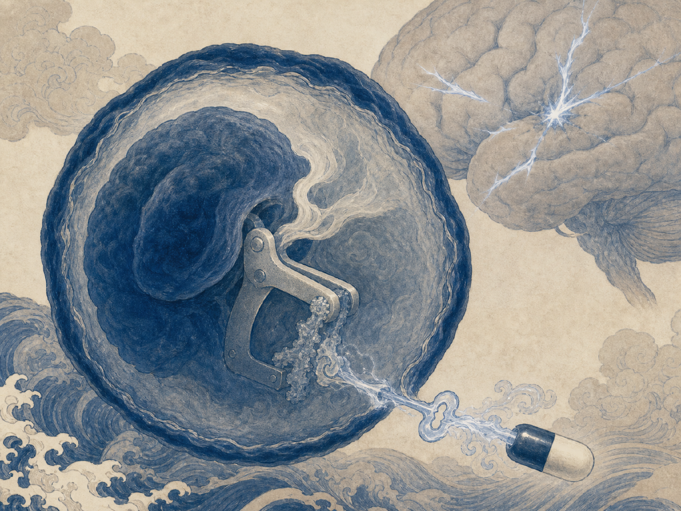 让人打喷嚏的那个分子,偷偷钻进免疫细胞、锁死了防止大脑被攻击的刹车